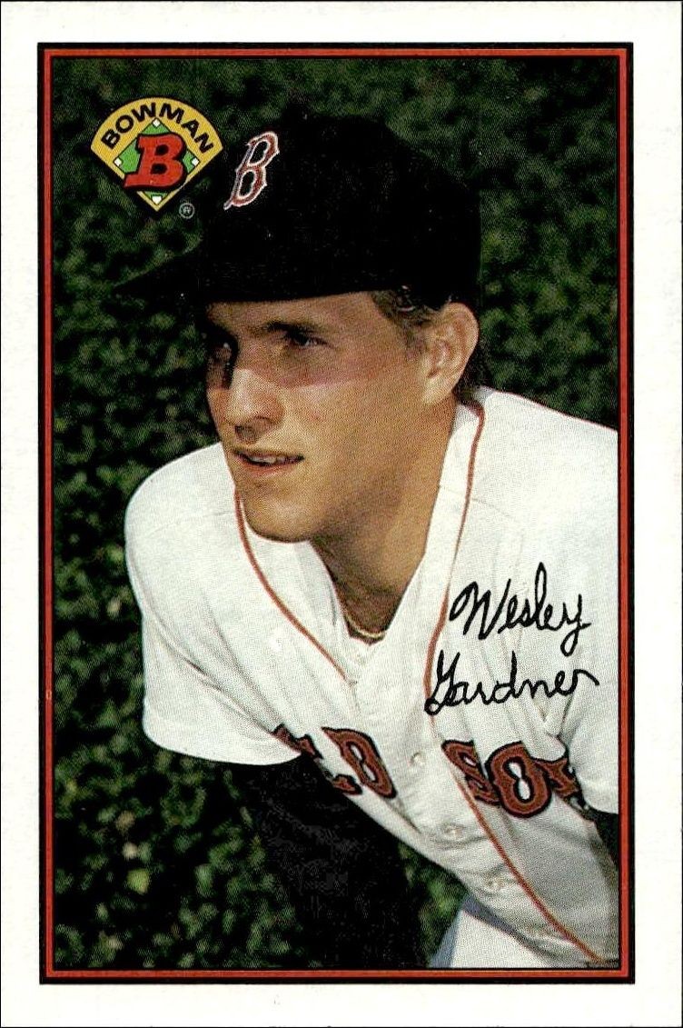 1989 Bowman Wes Gardner #23 trading card