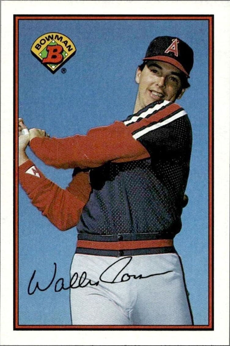 1989 Bowman Wally Joyner #47 trading card