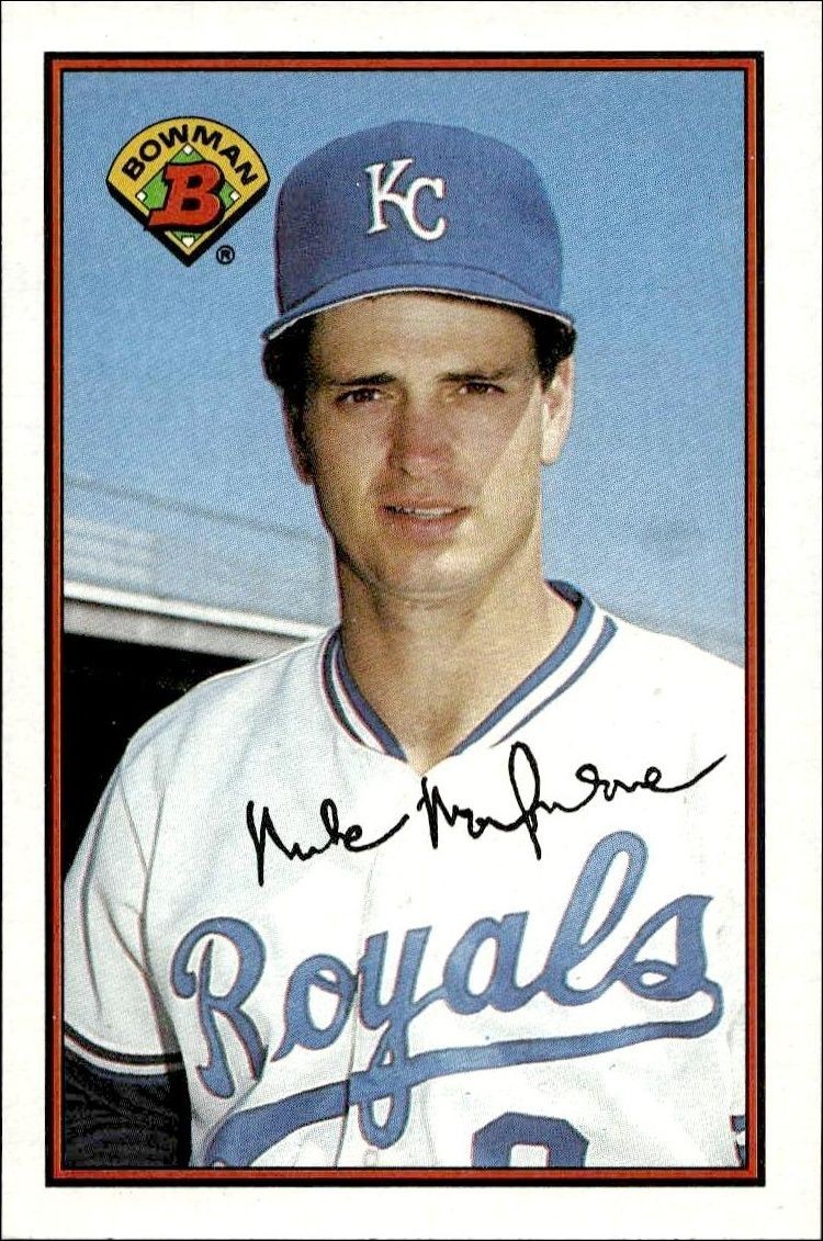1989 Bowman Mike Macfarlane #118 trading card
