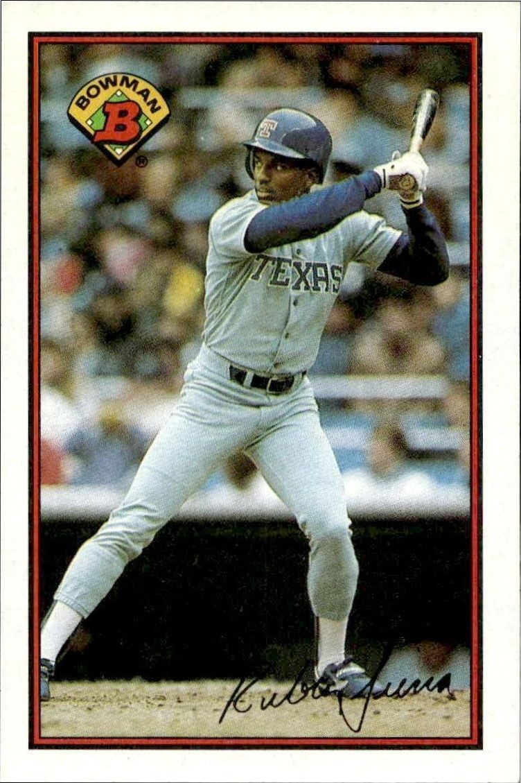 1989 Bowman Ruben Sierra #235 trading card