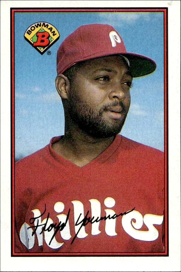 1989 Bowman Floyd Youmans #396 trading card