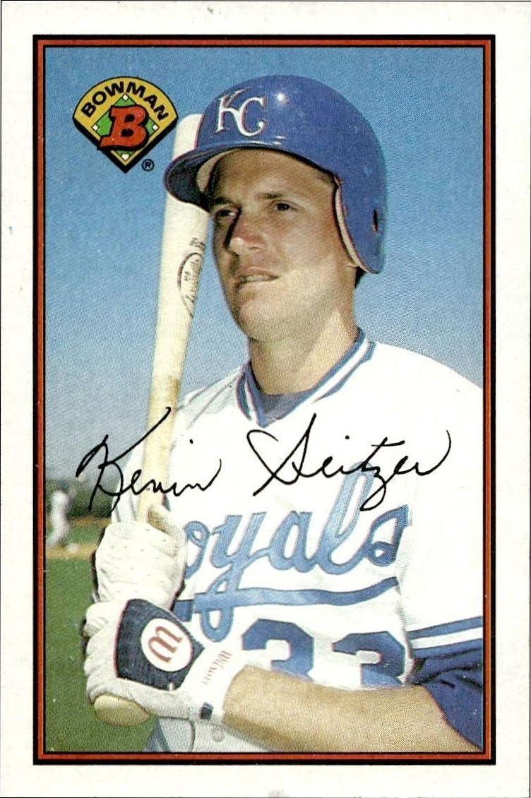 1989 Bowman Kevin Seitzer #123 trading card