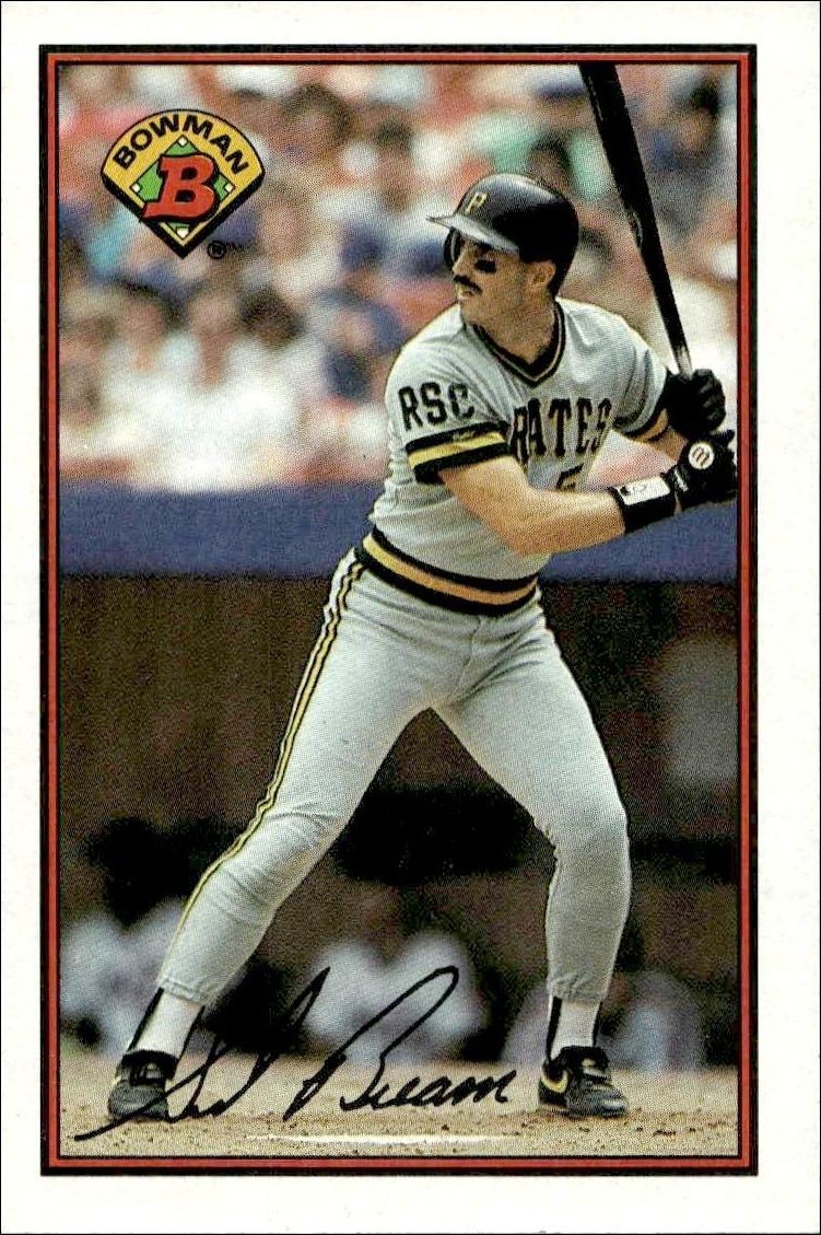 1989 Bowman Sid Bream #419 trading card