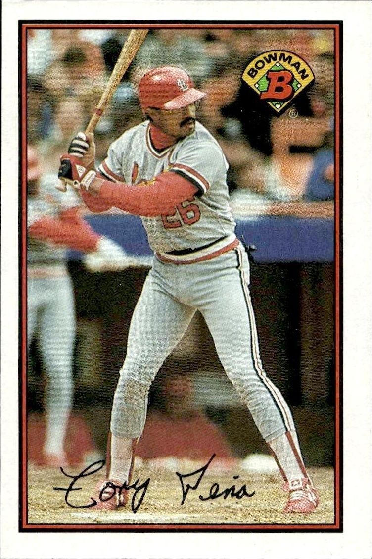 1989 Bowman Tony Pena #435 trading card