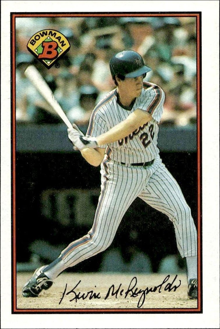 1989 Bowman Kevin McReynolds #388 trading card
