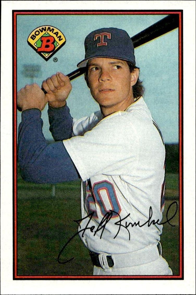 1989 Bowman Jeff Kunkel #231 trading card