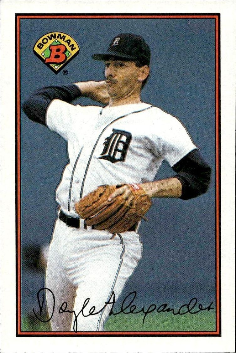 1989 Bowman Doyle Alexander #94 trading card