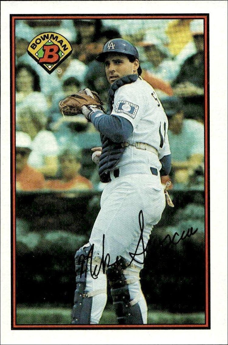 1989 Bowman Mike Scioscia #342 trading card