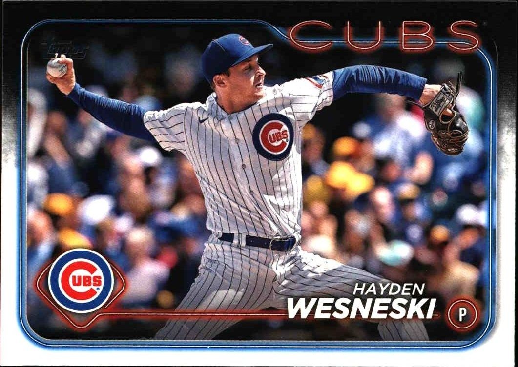 2024 Topps Series 1 Hayden Wesneski #337 trading card