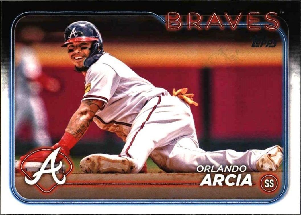 2024 Topps Series 1 Orlando Arcia #88 trading card