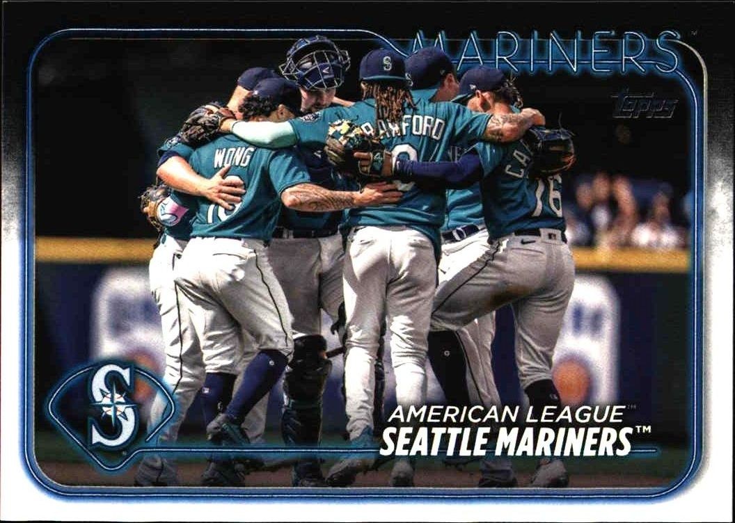 2024 Topps Series 1 Seattle Mariners #241 trading card
