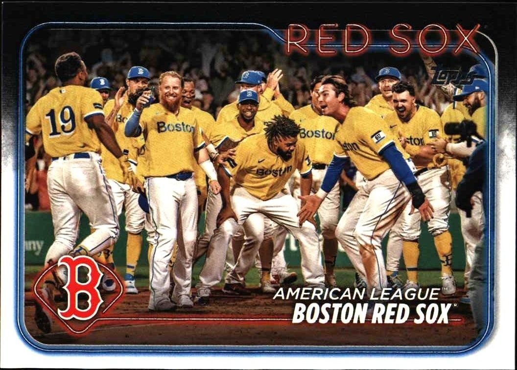 2024 Topps Series 1 Boston Red Sox #288 trading card