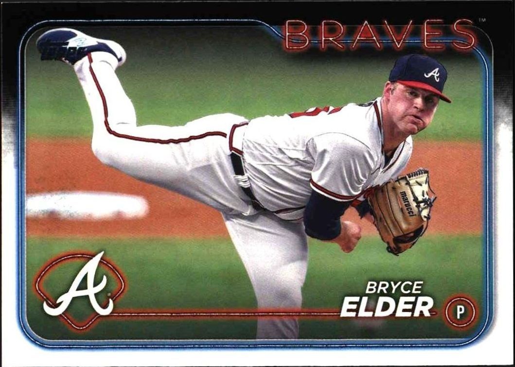 2024 Topps Series 1 Bryce Elder #48 trading card