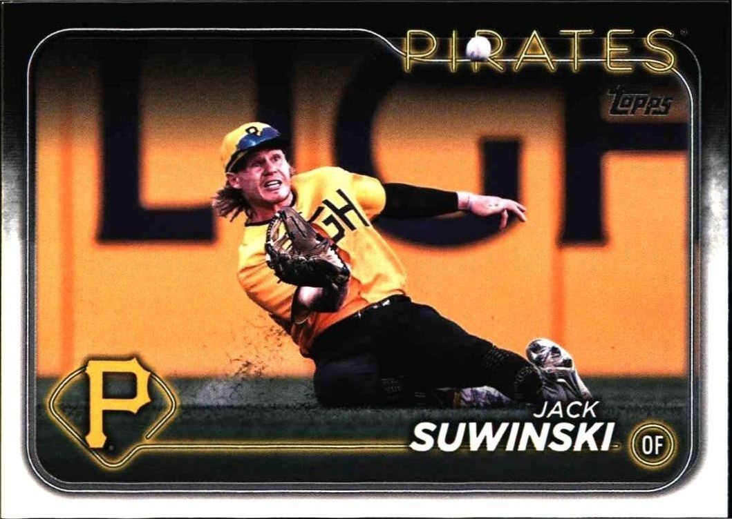 2024 Topps Series 2 Jack Suwinski #390 trading card