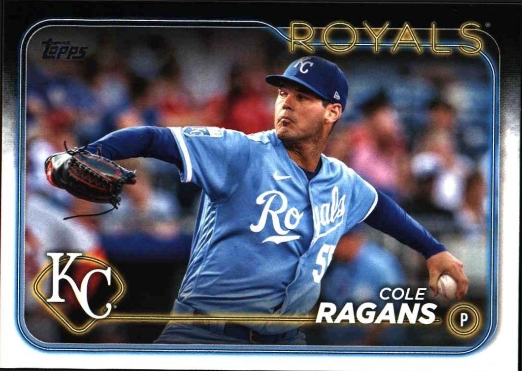 2024 Topps Series 1 Cole Ragans #95 trading card