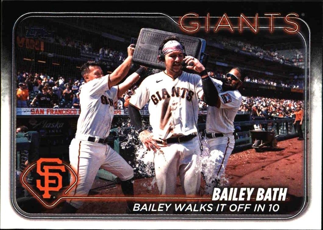 2024 Topps Series 2 Bailey Bath #358 trading card