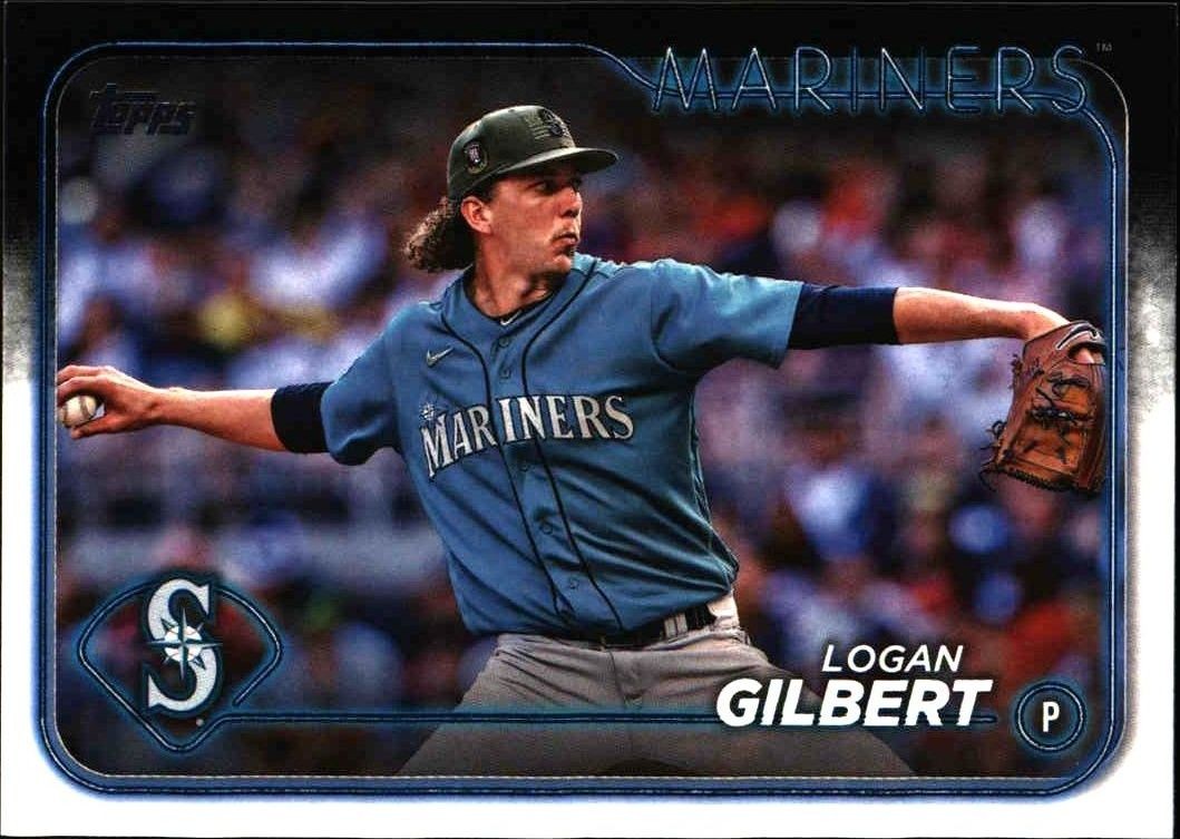 2024 Topps Series 2 Logan Gilbert #556 trading card