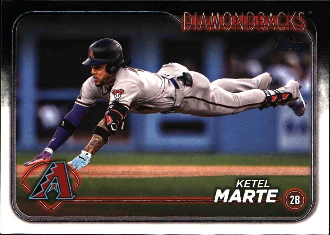 2024 Topps Series 2 Ketel Marte #597 trading card