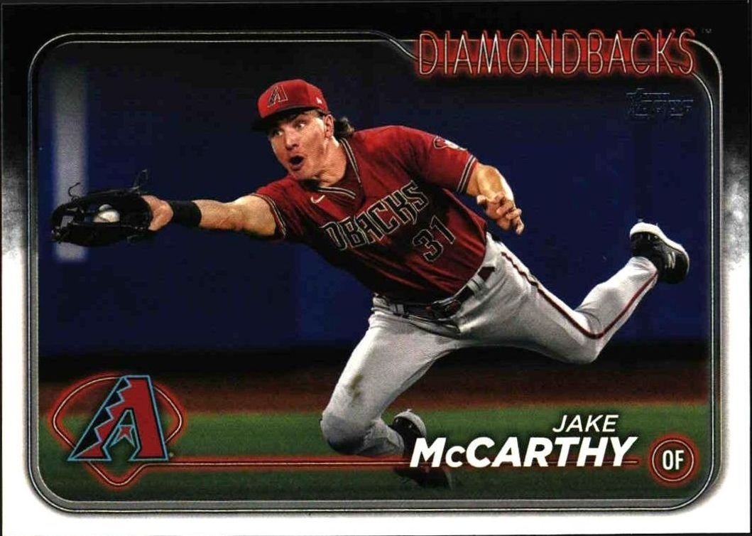 2024 Topps Series 2 Jake McCarthy #482 trading card