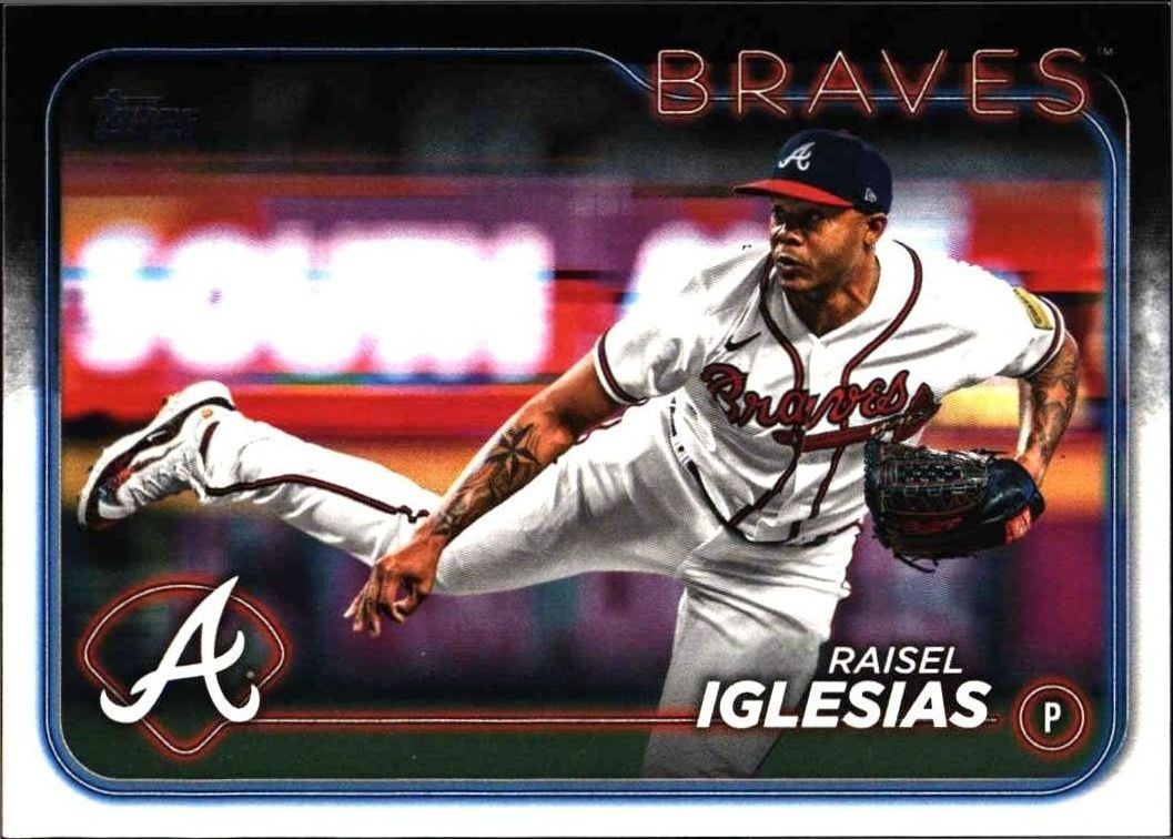2024 Topps Series 2 Raisel Iglesias #396 trading card