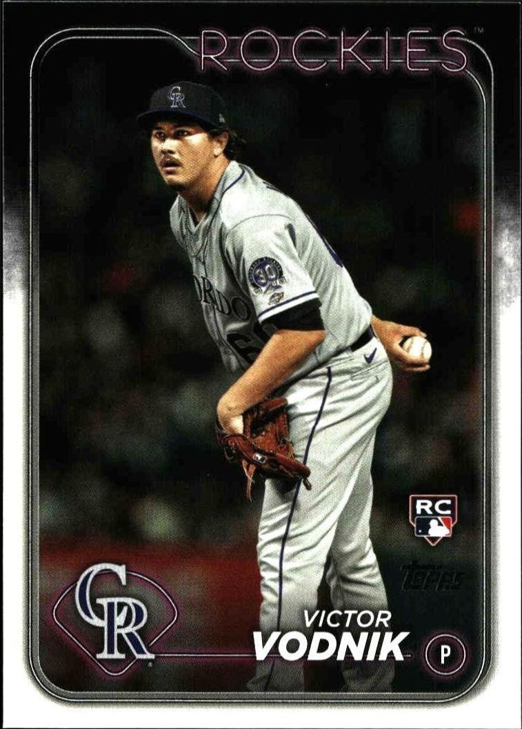 2024 Topps Series 2 Victor Vodnik #607 trading card