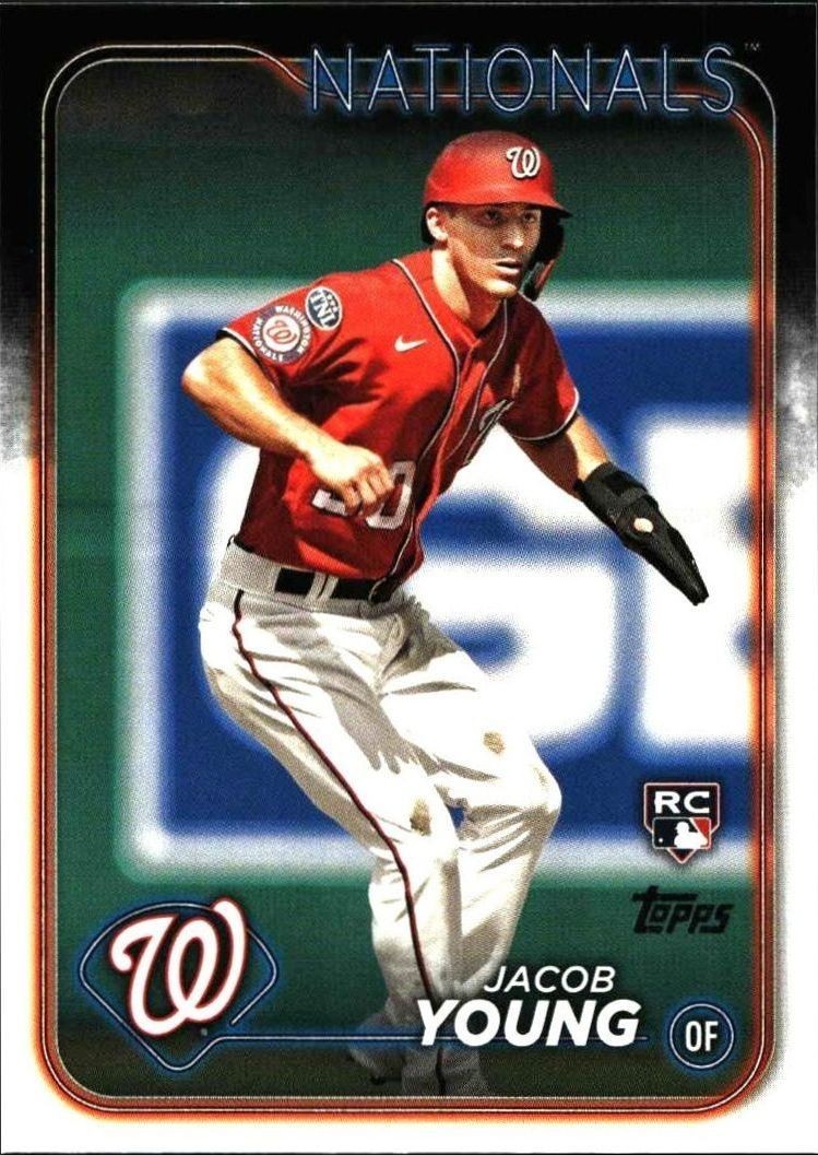 2024 Topps Series 2 Jacob Young #397 trading card