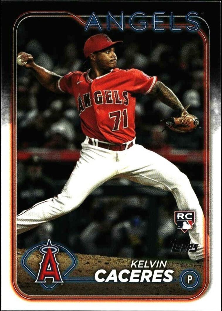 2024 Topps Series 2 Kelvin Caceres #680 trading card