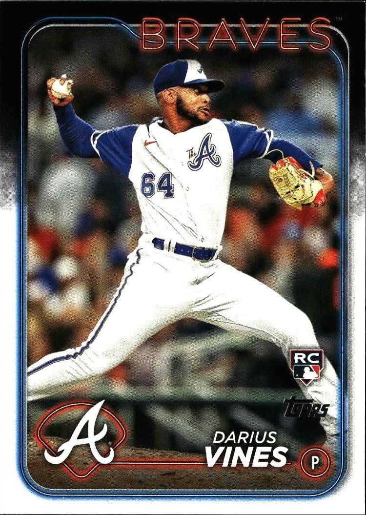 2024 Topps Series 2 Darius Vines #493 trading card