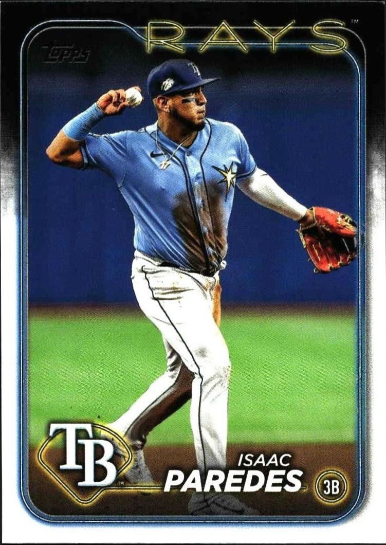 2024 Topps Series 2 Isaac Paredes #392 trading card