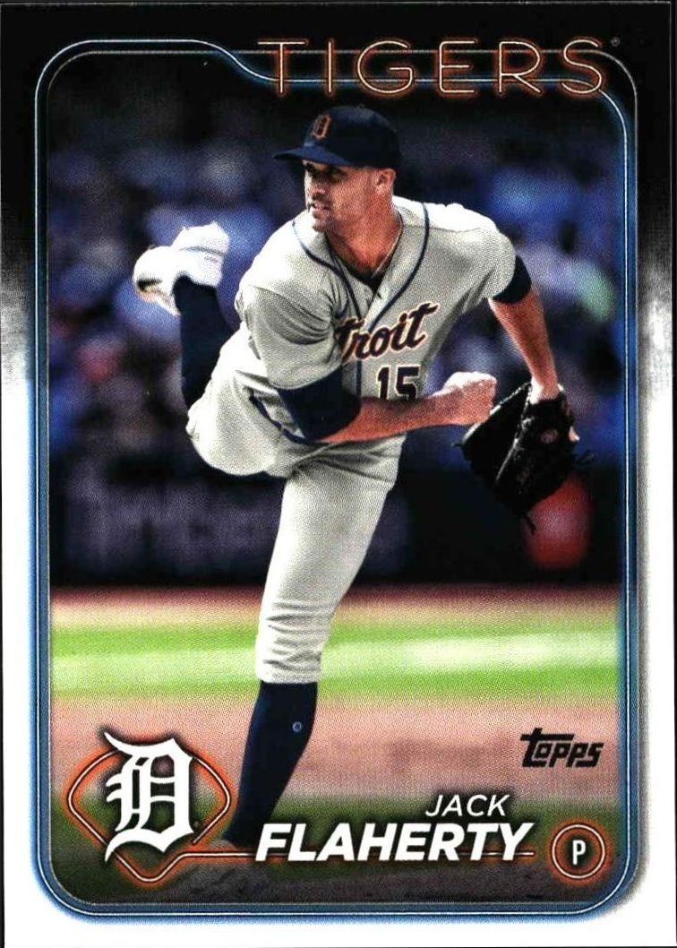 2024 Topps Series 2 Jack Flaherty #640 trading card