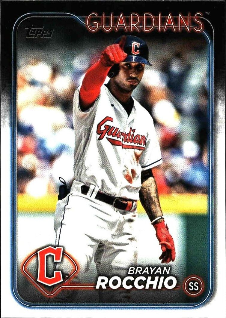 2024 Topps Series 2 Brayan Rocchio #473 trading card