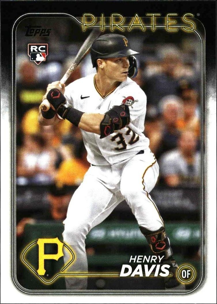 2024 Topps Series 1 Henry Davis #295 trading card