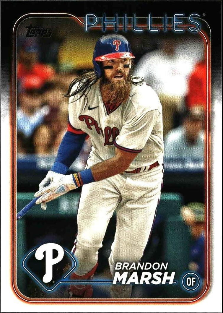 2024 Topps Series 1 Brandon Marsh #71 trading card