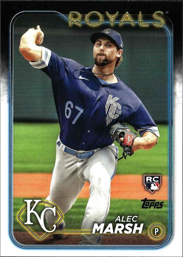 2024 Topps Series 1 Alec Marsh #163 trading card
