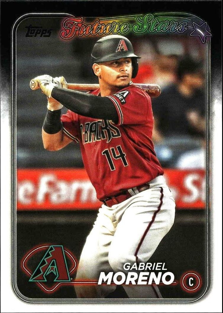 2024 Topps Series 1 Gabriel Moreno #268 trading card