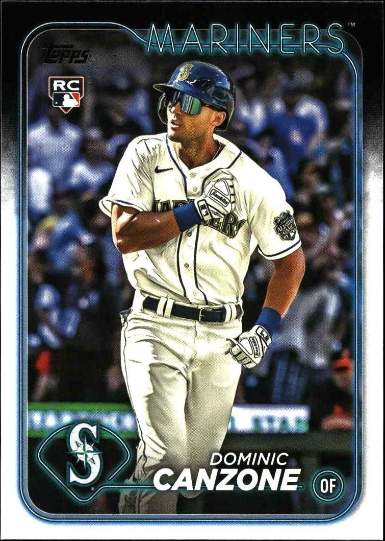 2024 Topps Series 1 Dominic Canzone #195 trading card