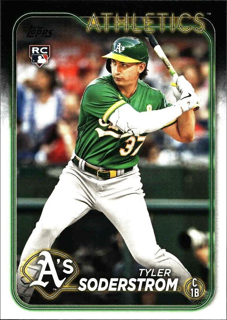 2024 Topps Series 1 Tyler Soderstrom #244 trading card
