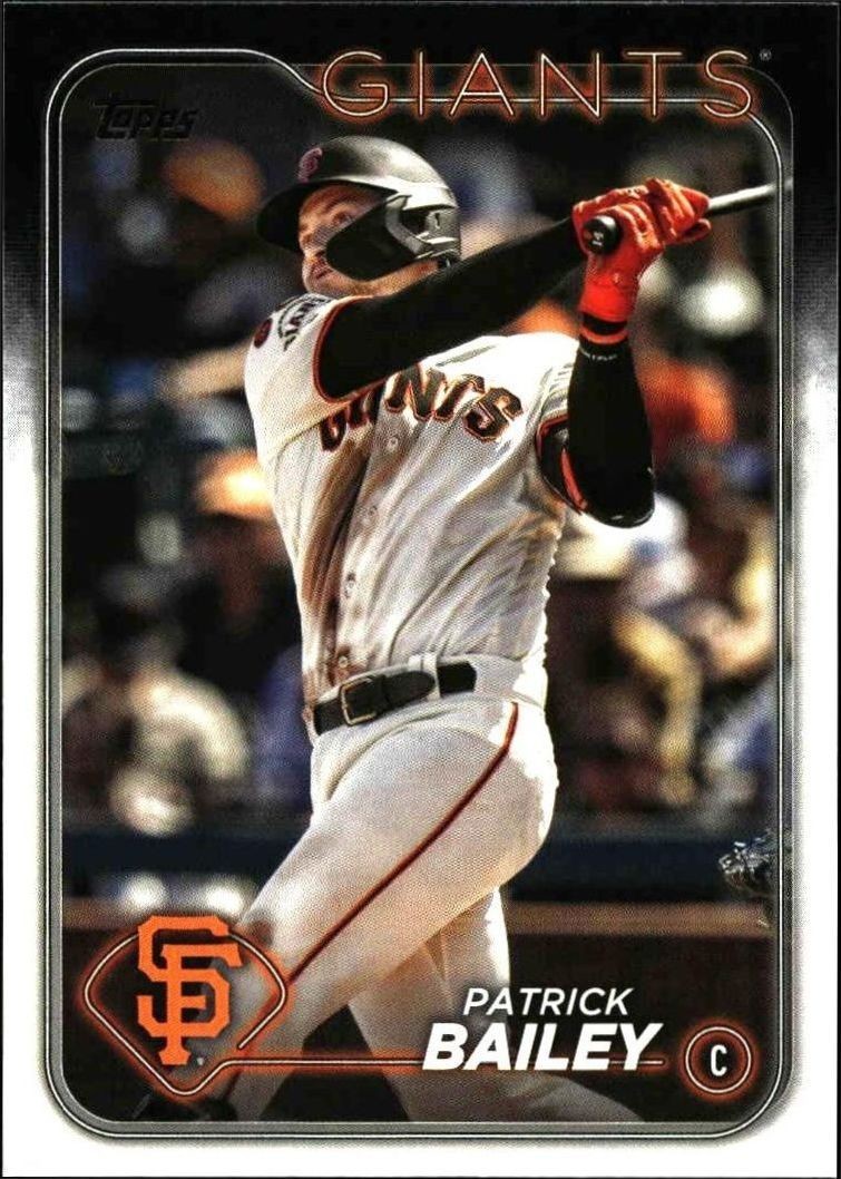 2024 Topps Patrick Bailey #346 baseball trading card front