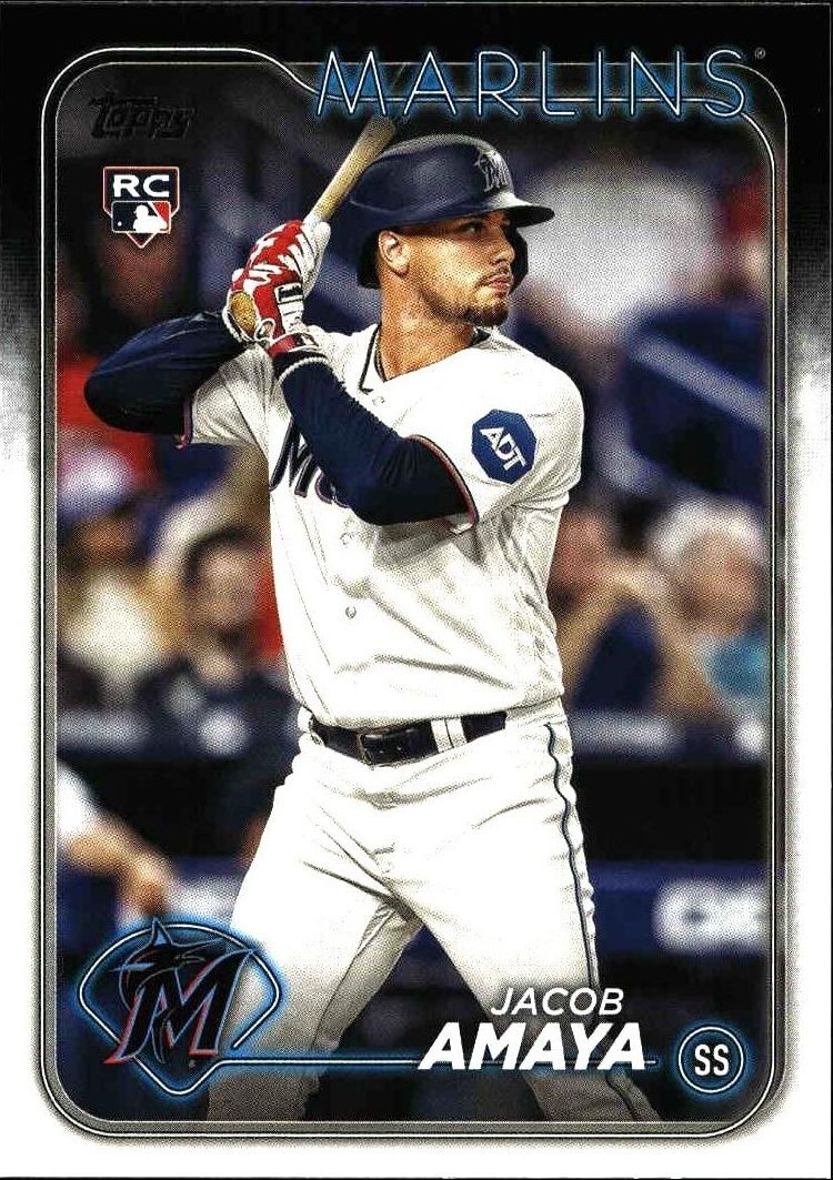 2024 Topps Jacob Amaya #144 trading card