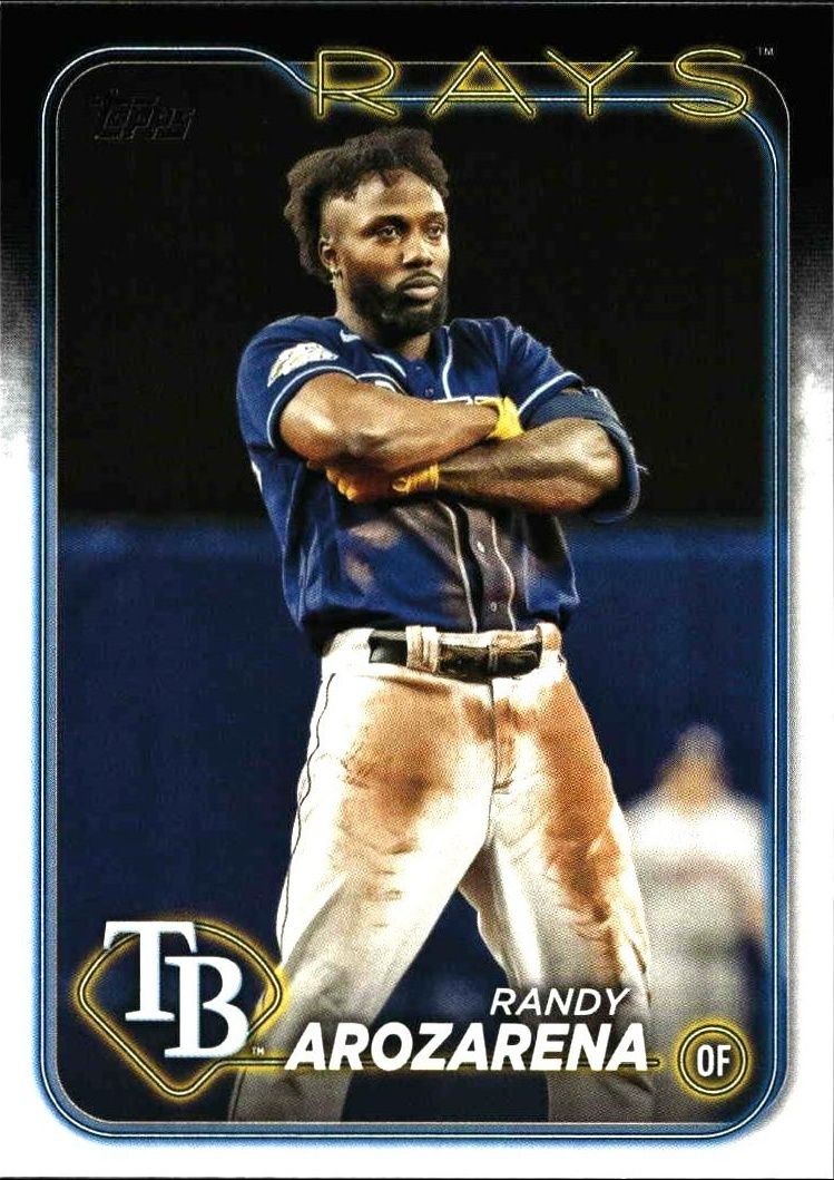 2024 Topps Series 1 Randy Arozarena #284 trading card