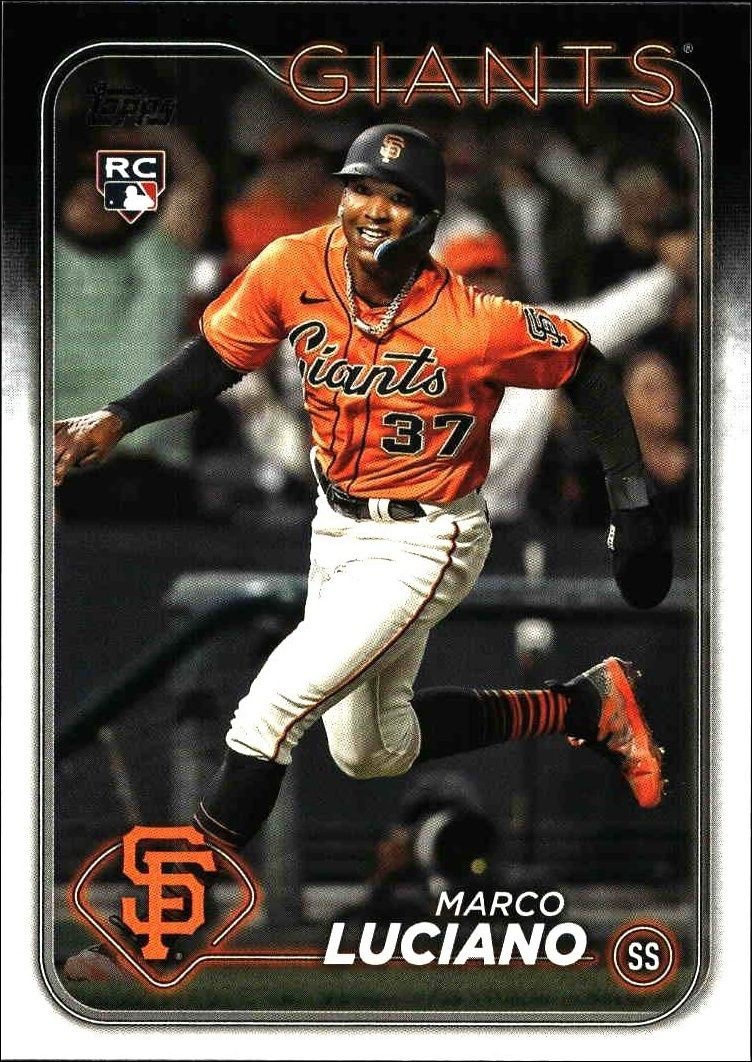 2024 Topps Series 1 Marco Luciano #232 trading card