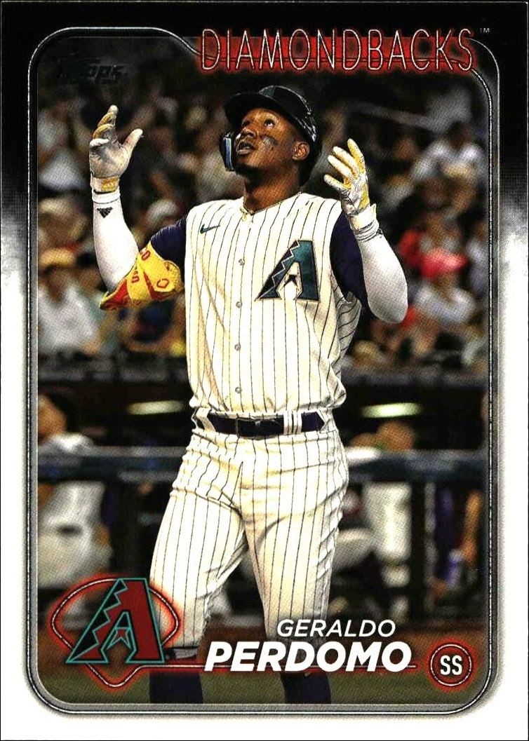 2024 Topps Series 1 Geraldo Perdomo #41 trading card
