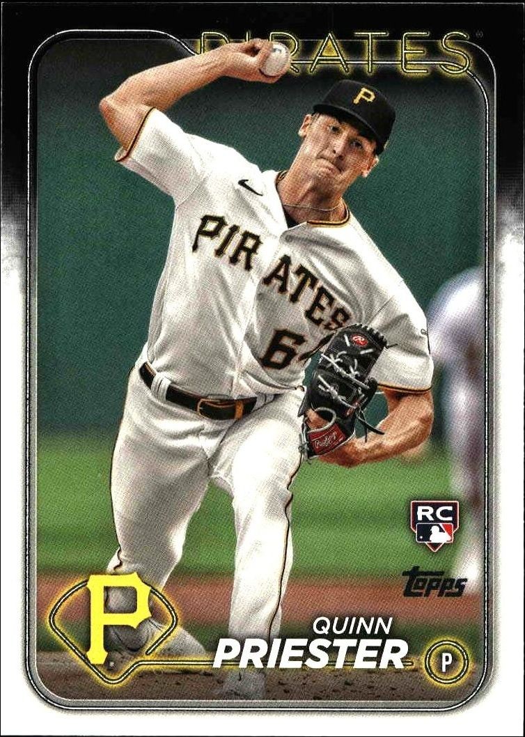 2024 Topps Series 1 Quinn Priester #93 trading card