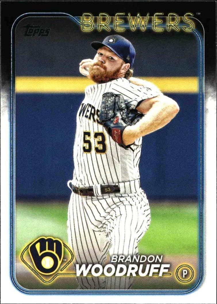 2024 Topps Series 1 Brandon Woodruff #103 trading card