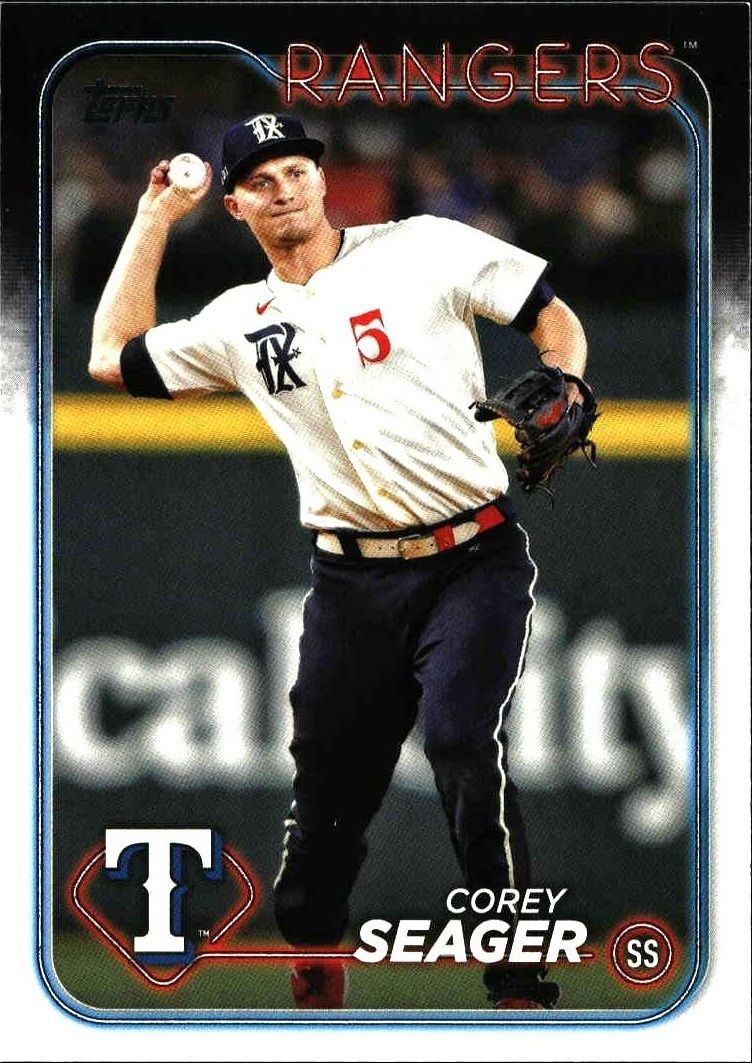 2024 Topps Series 1 Corey Seager #150 trading card