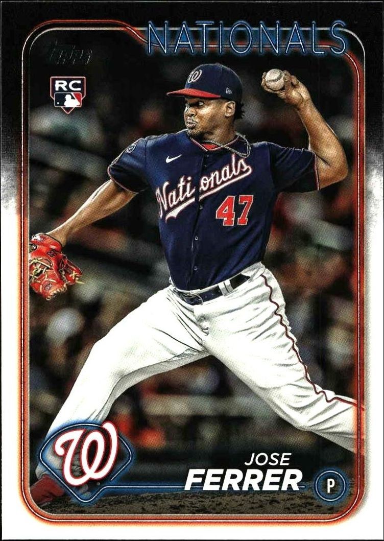 2024 Topps Series 1 Jose Ferrer #85 trading card
