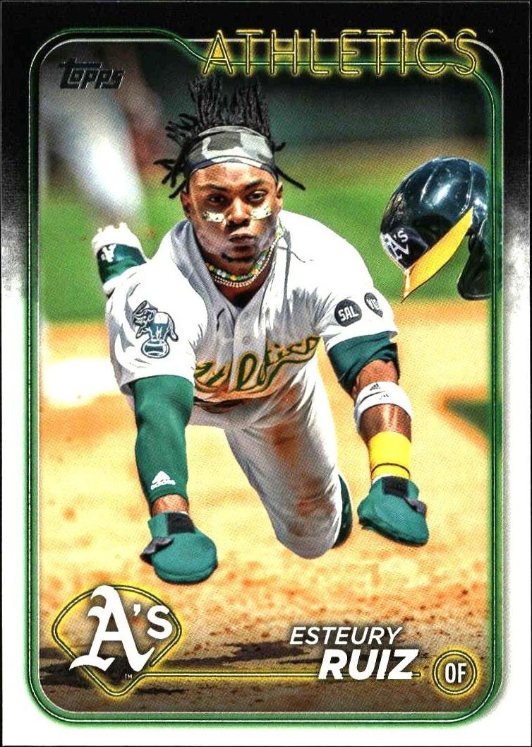 2024 Topps Series 1 Esteury Ruiz #21 trading card