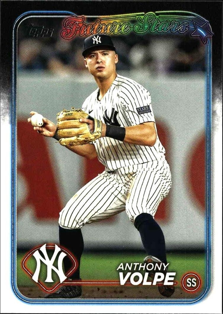 2024 Topps Series 1 Anthony Volpe #180 trading card