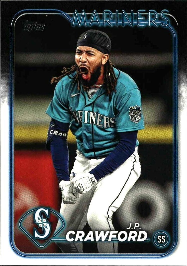 2024 Topps Series 1 J.P. Crawford #49 trading card