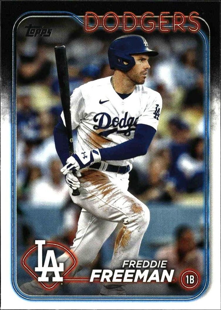 2024 Topps Series 1 Freddie Freeman #102 trading card